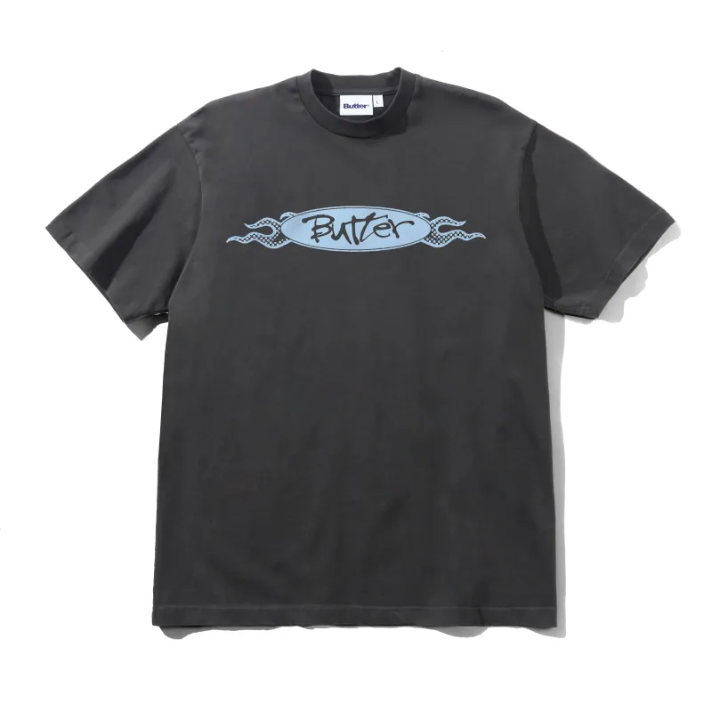 Flare Tee, Washed Black made by Butter
