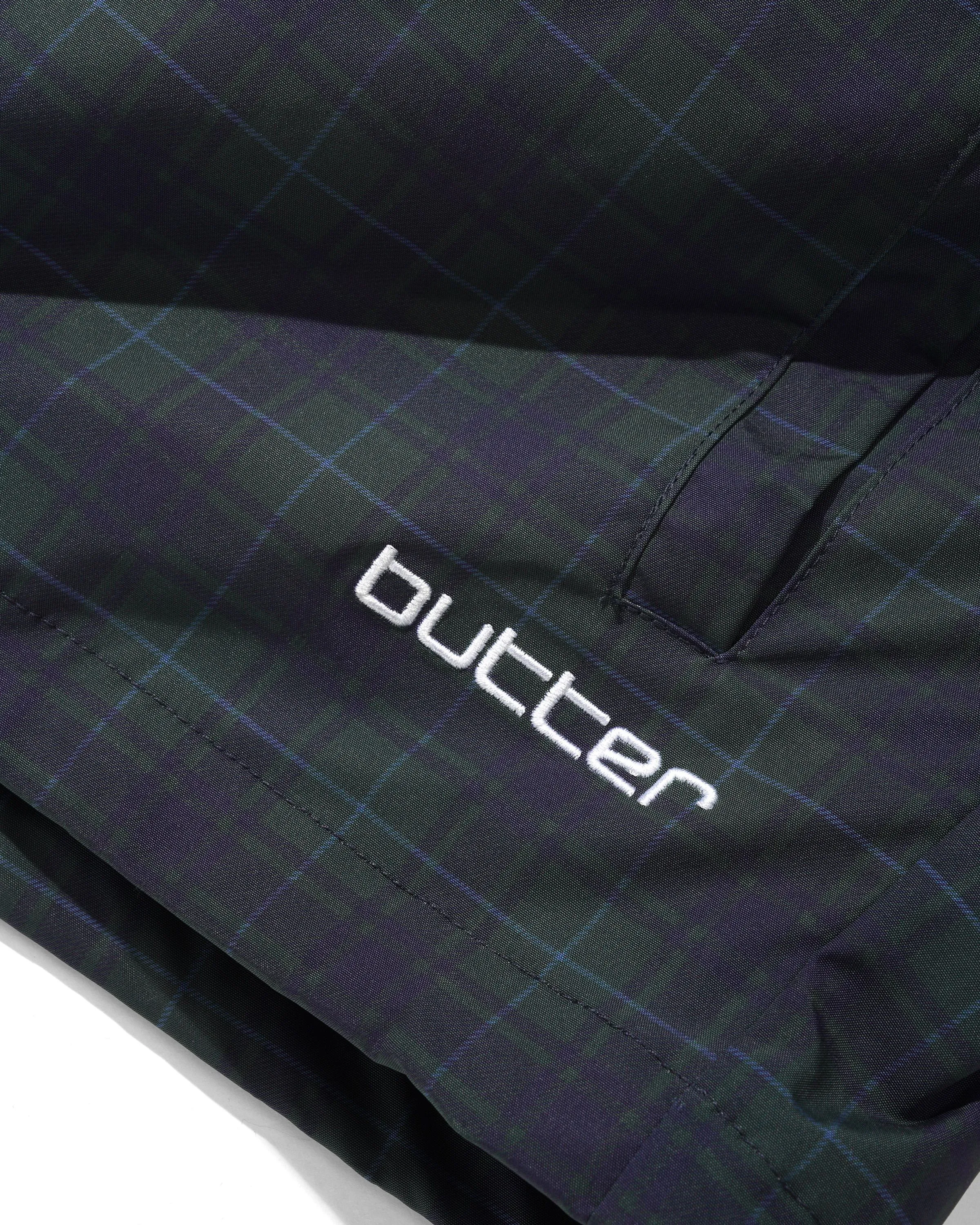 Plaid Nylon Jacket, Forest sold by Butter product image thumbnail 2