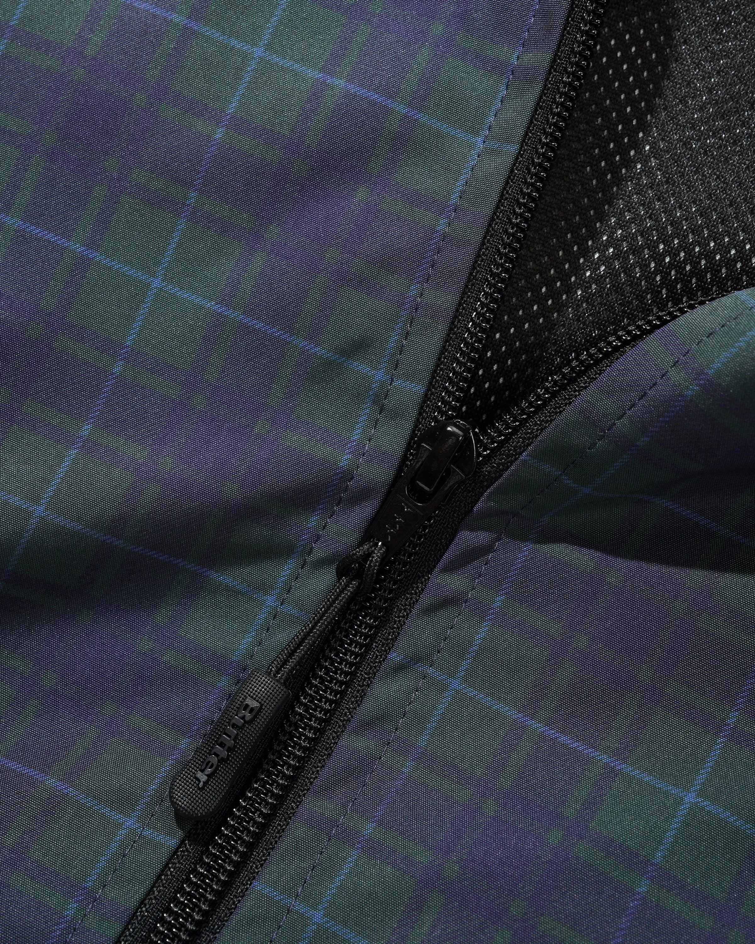 Plaid Nylon Jacket, Forest sold by Butter product image thumbnail 3
