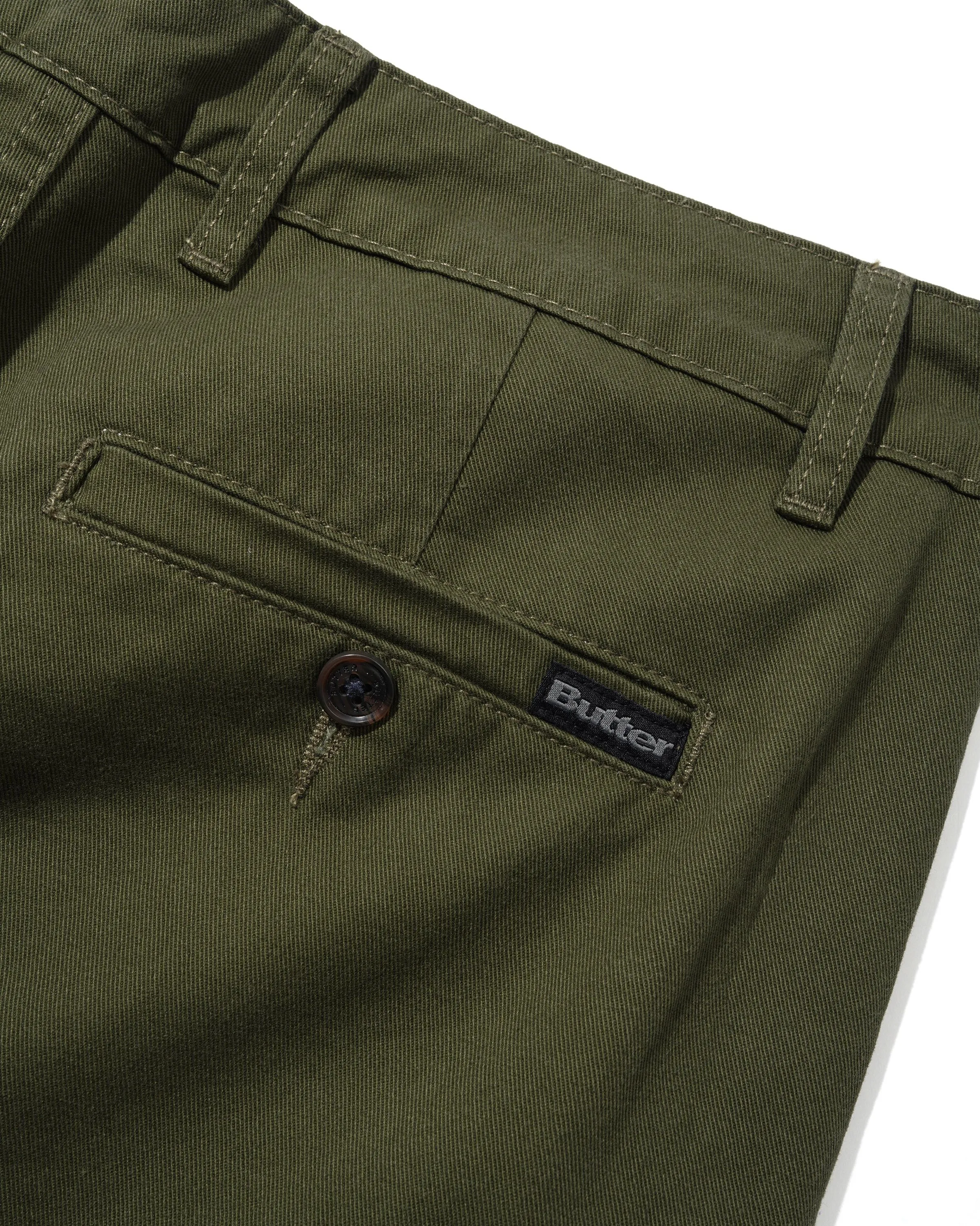 Washed Relaxed Pants, Army sold by Butter product image thumbnail 3