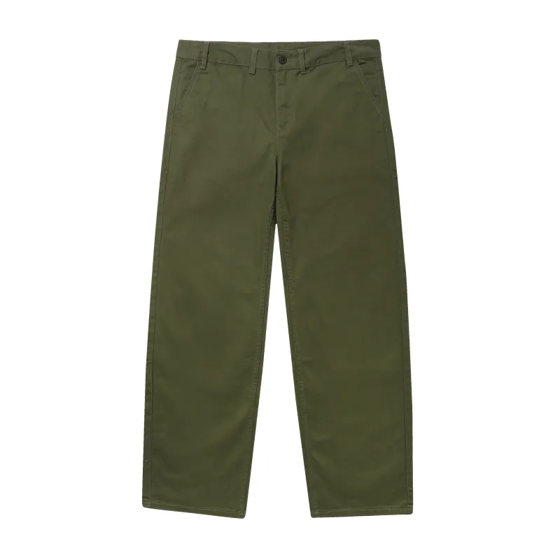 Washed Relaxed Pants, Army made by Butter