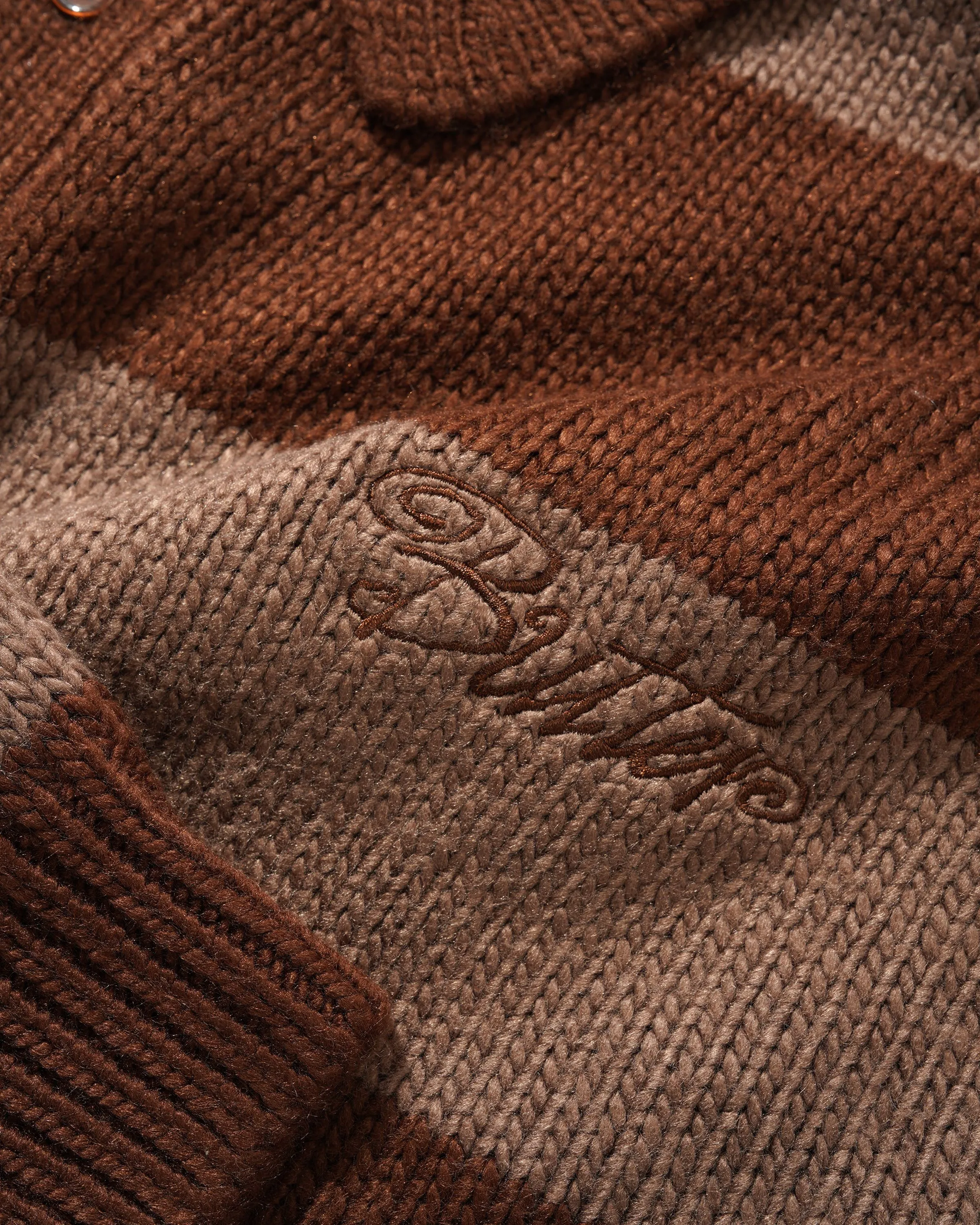Jive Stripe Knit Sweater, Chocolate sold by Butter product image thumbnail 2