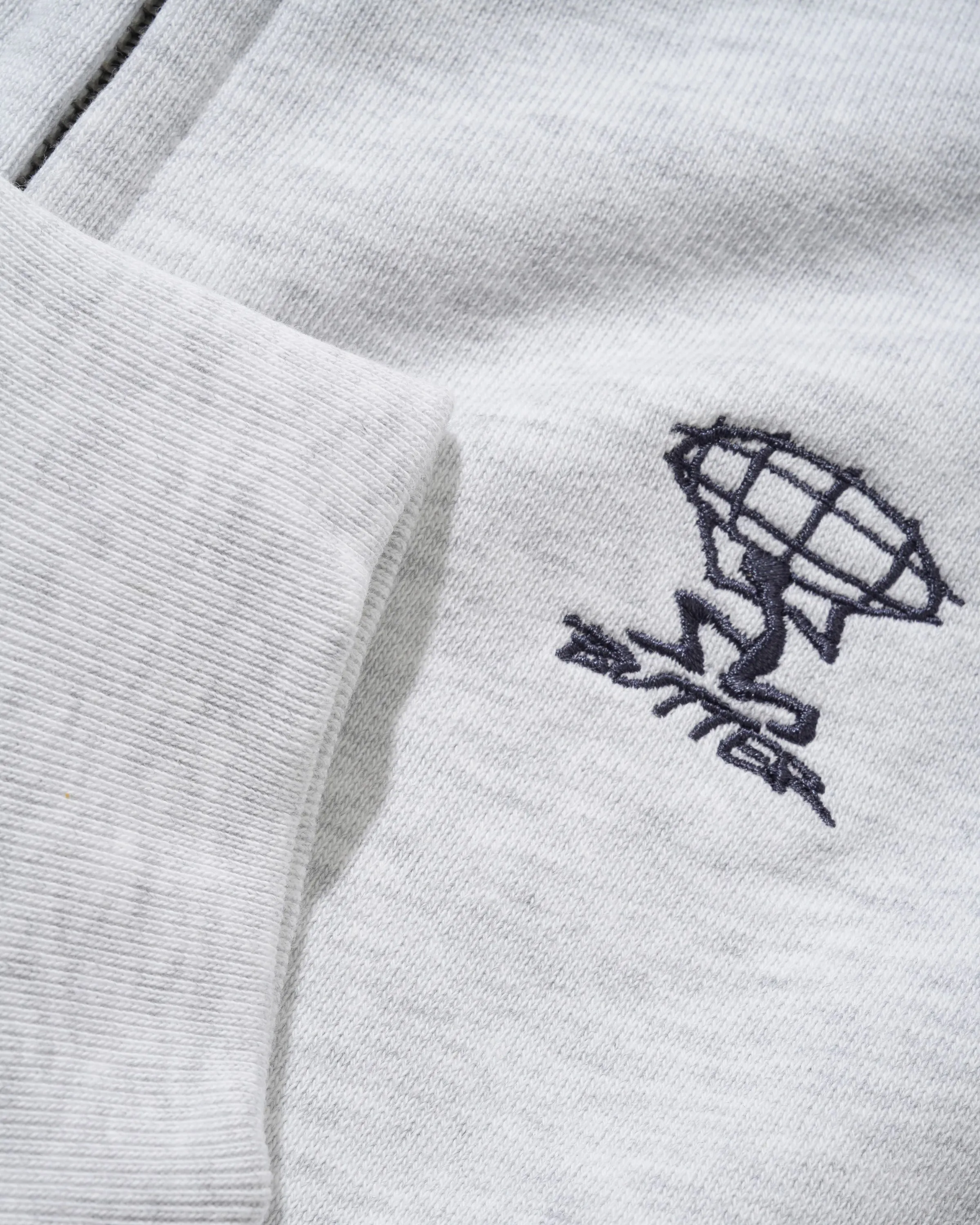 Terrain Basic Zip-Thru Hood, Ash sold by Butter product image thumbnail 2
