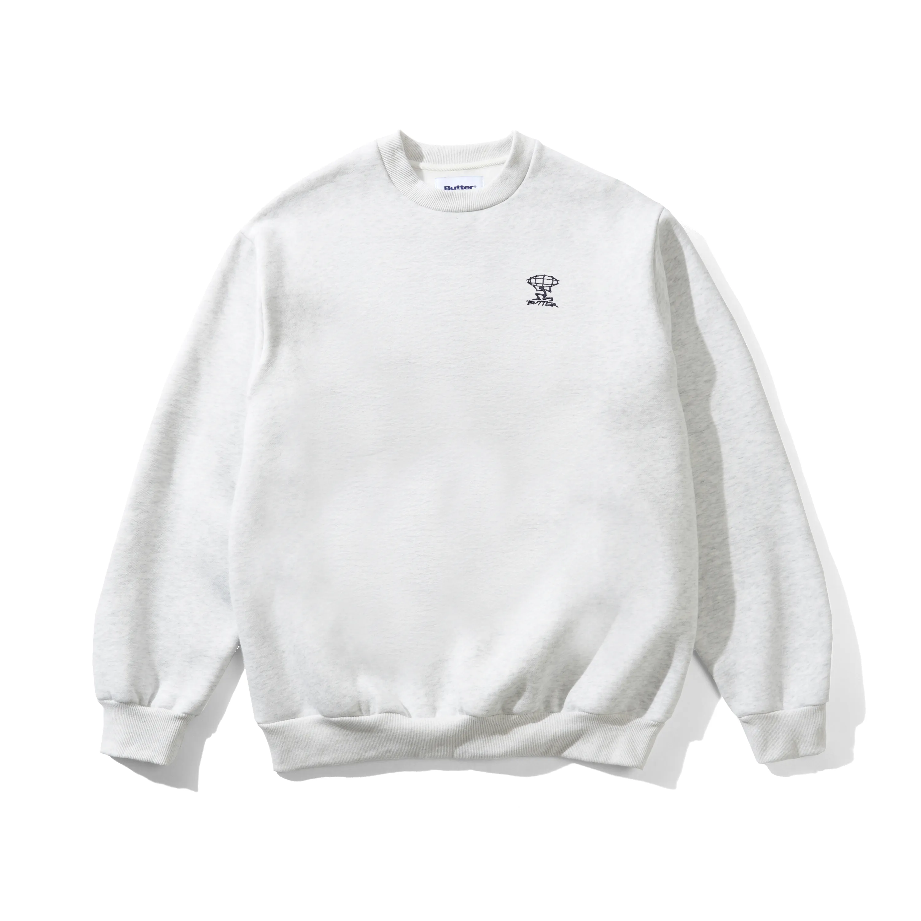 Terrain Basic Crewneck, Ash sold by Butter