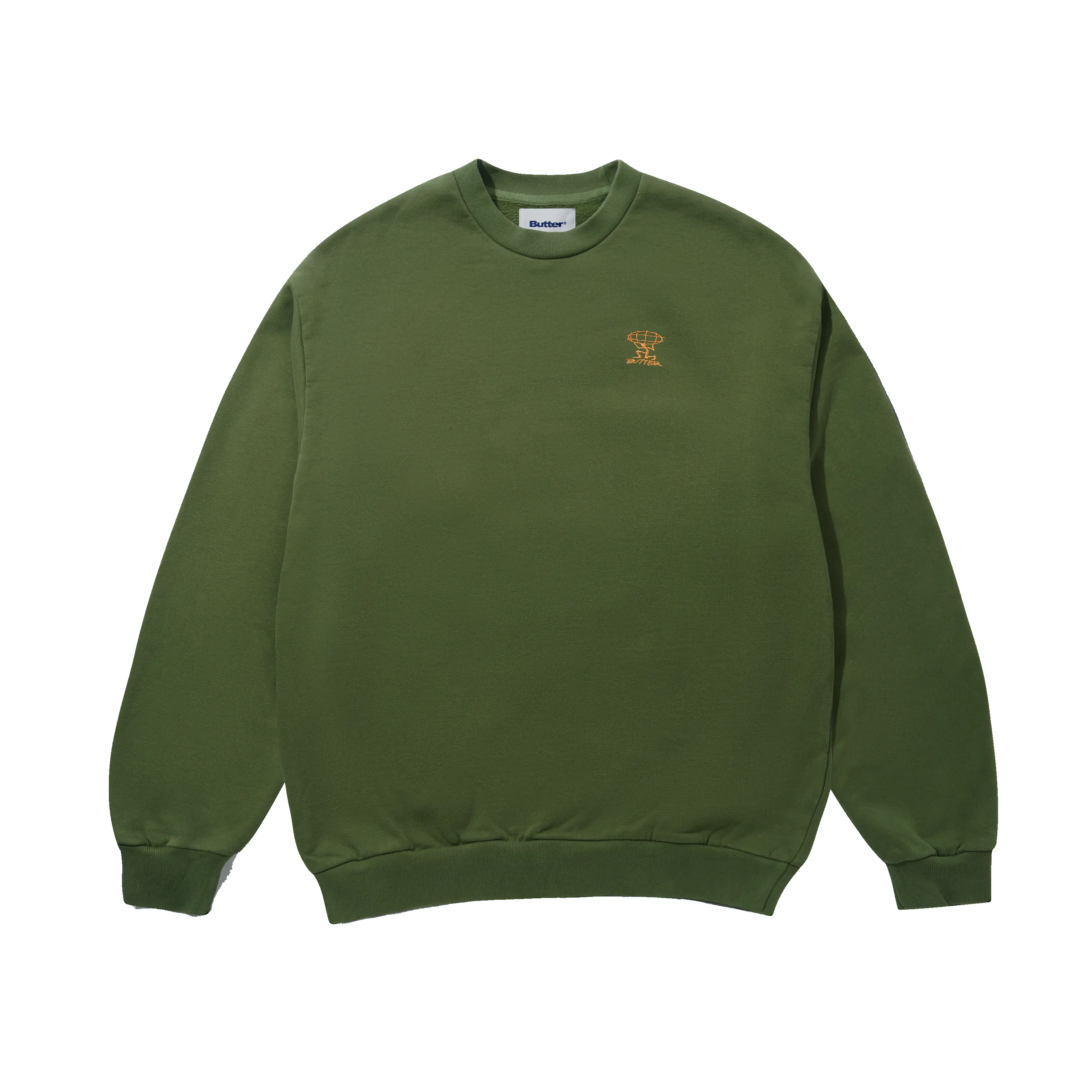 Terrain Basic Crewneck, Washed Moss sold by Butter