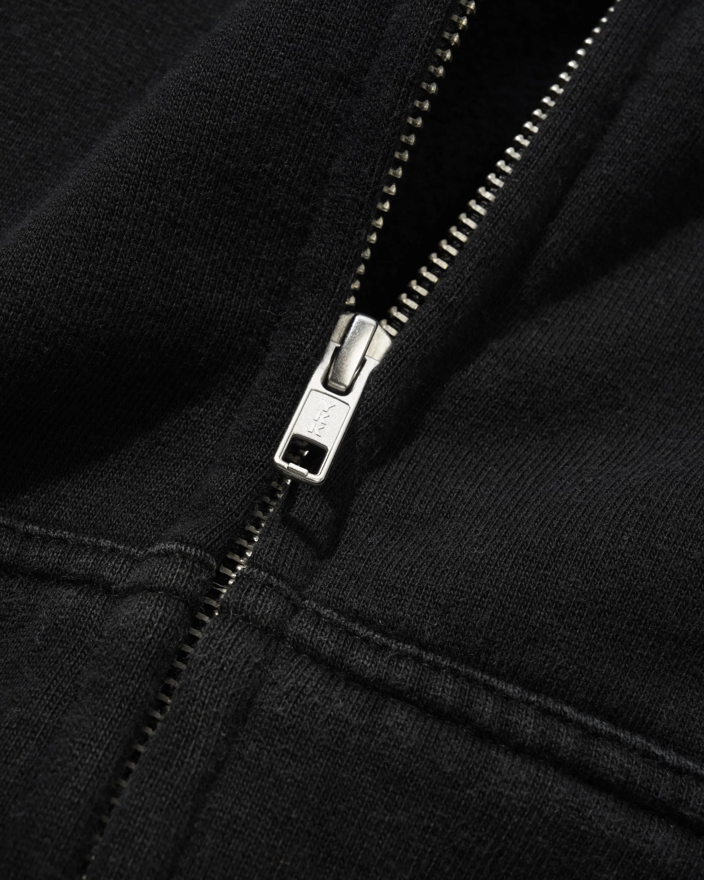 Terrain Basic Zip-Thru Hood, Washed Black sold by Butter product image thumbnail 3