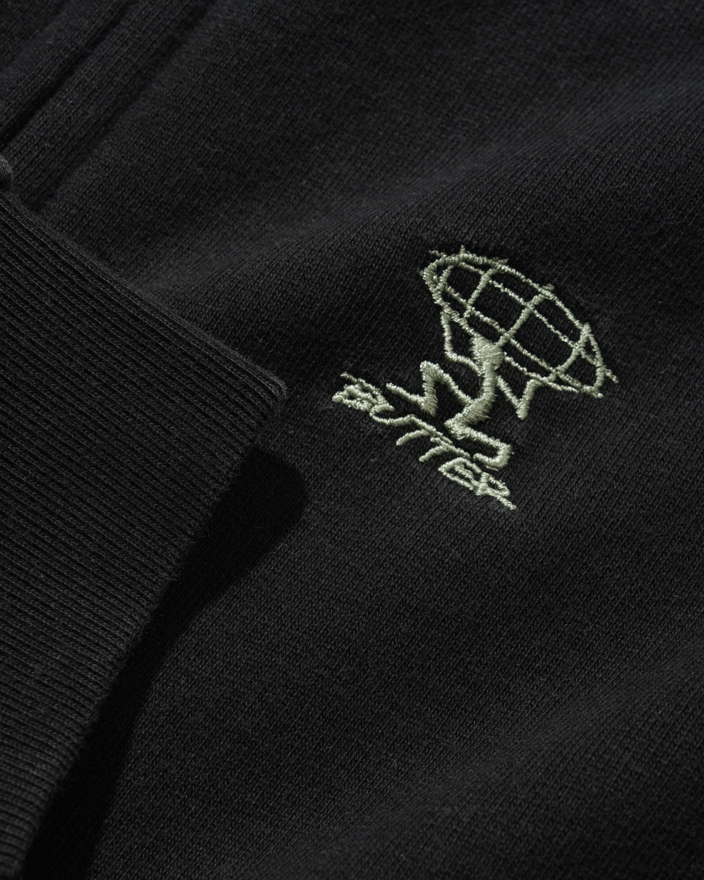 Terrain Basic Zip-Thru Hood, Washed Black sold by Butter product image thumbnail 2