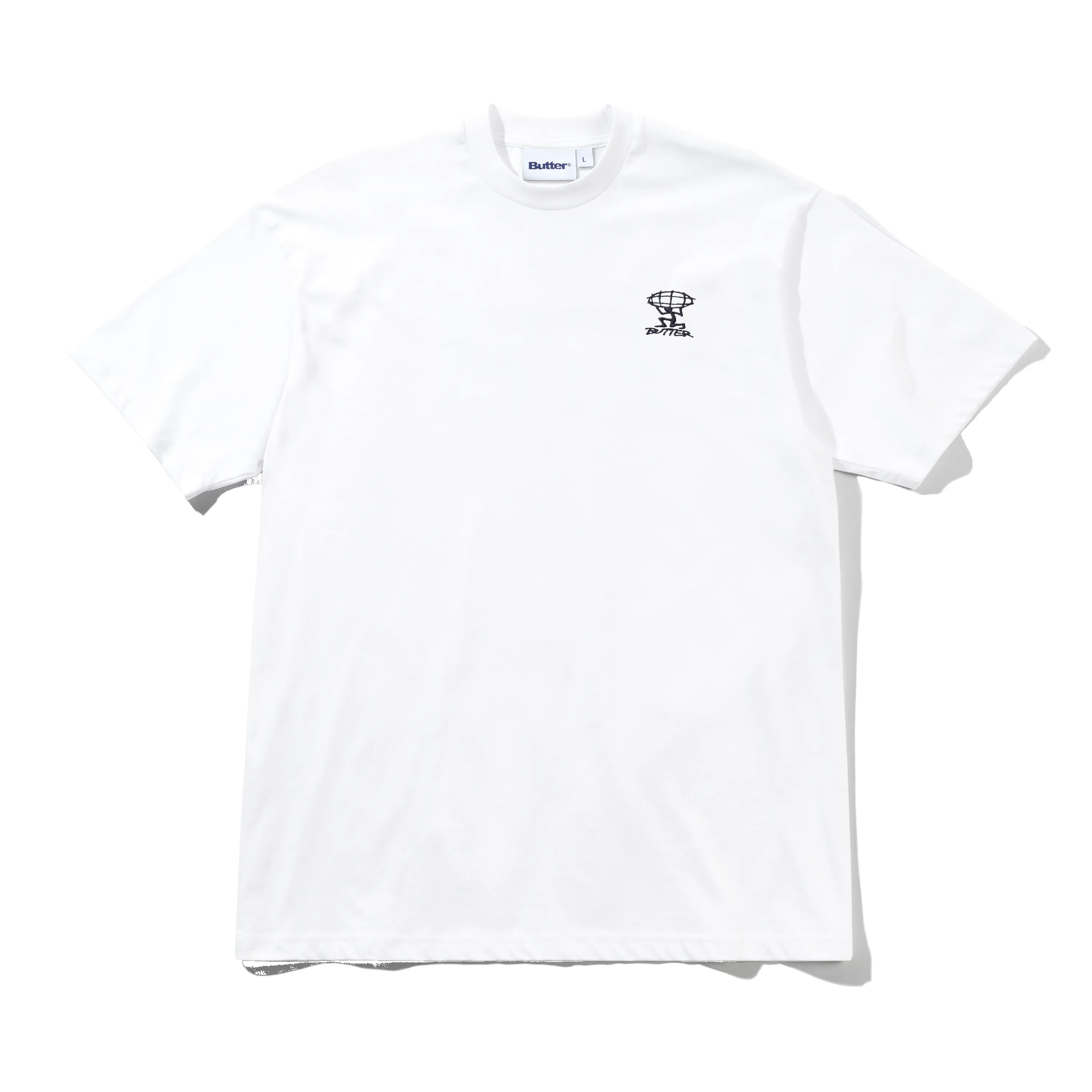 Terrain Basic Tee, White sold by Butter
