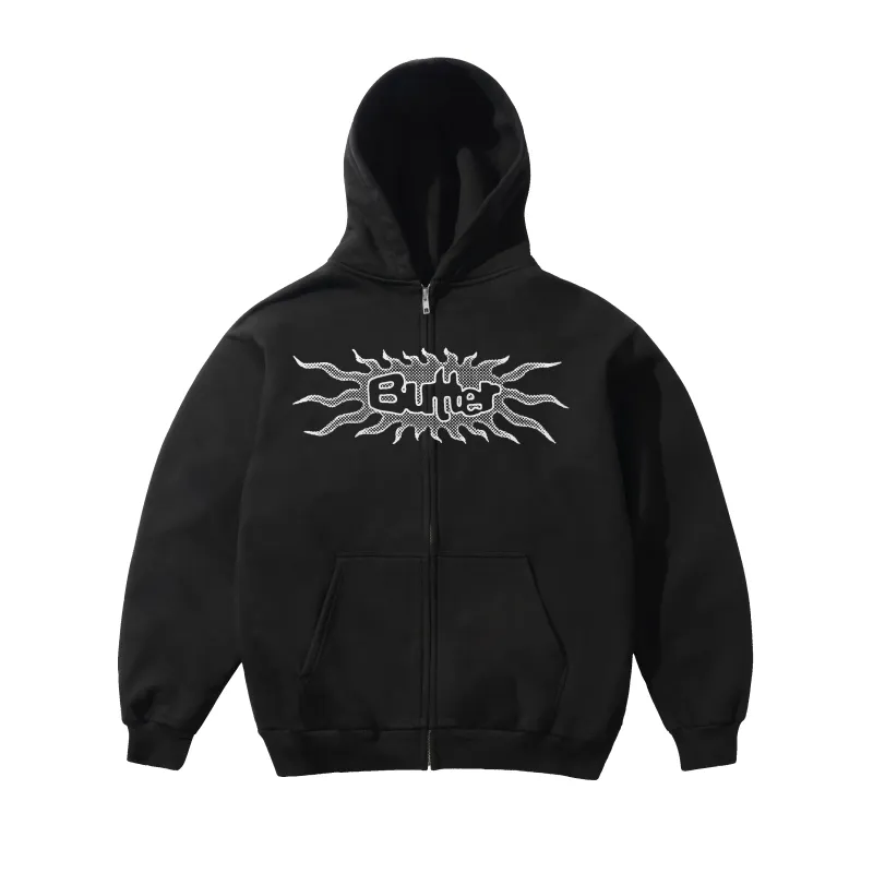Solar Zip-Thru Hood, Black made by Butter