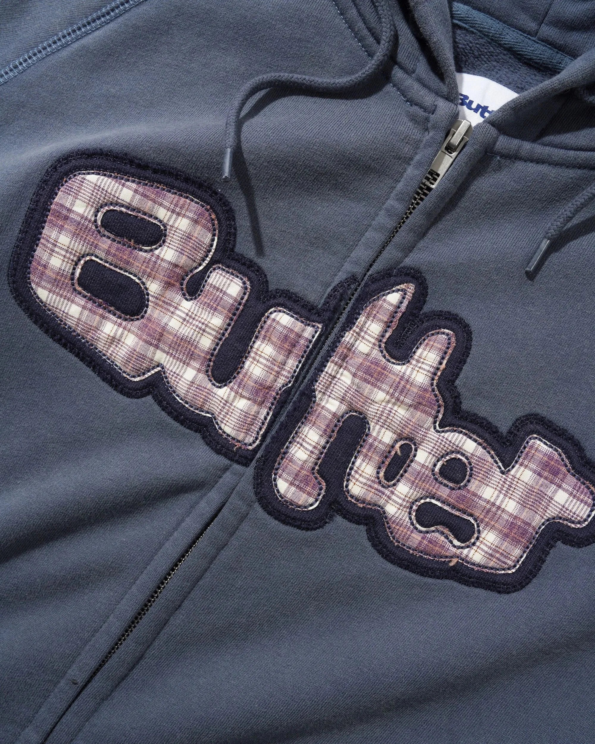 Stretch Zip-Thru Hood, Washed Navy sold by Butter product image thumbnail 4