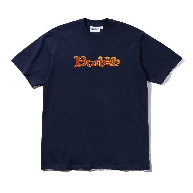 Trumpet Tee, Navy made by Butter