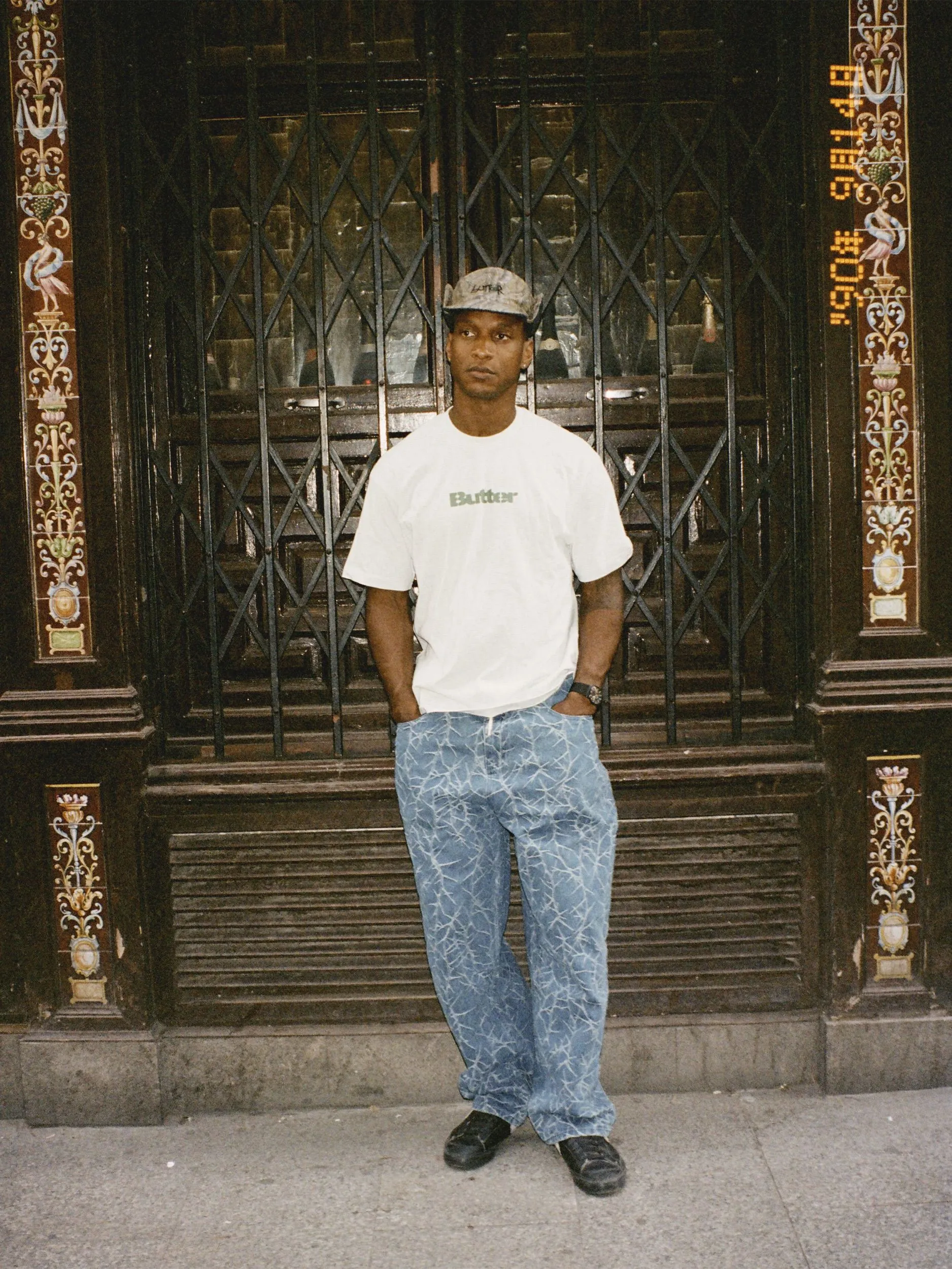 Stencil Logo Tee, Ash sold by Butter product image thumbnail 2