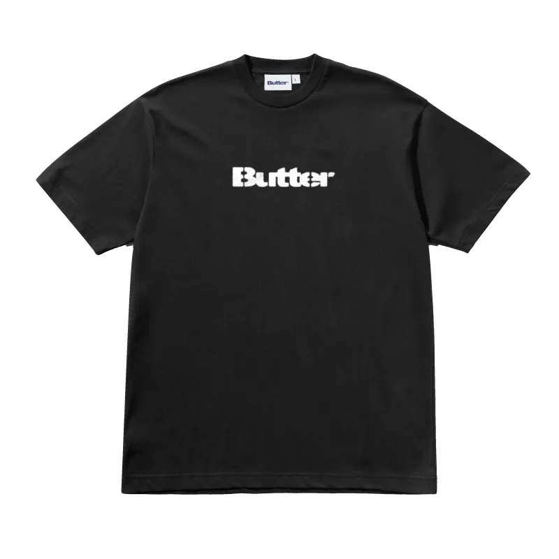 Stencil Logo Tee, Black made by Butter