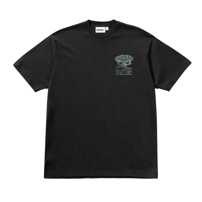 Terrain Tee, Black made by Butter