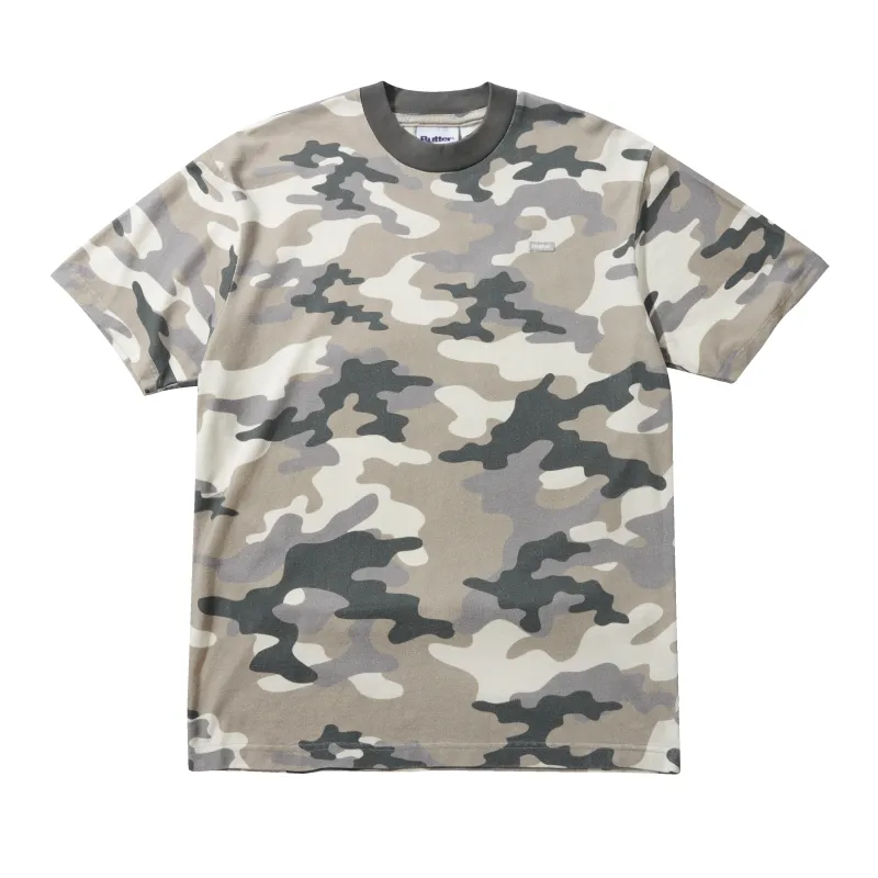 Pique Tee, Winter Camo made by Butter
