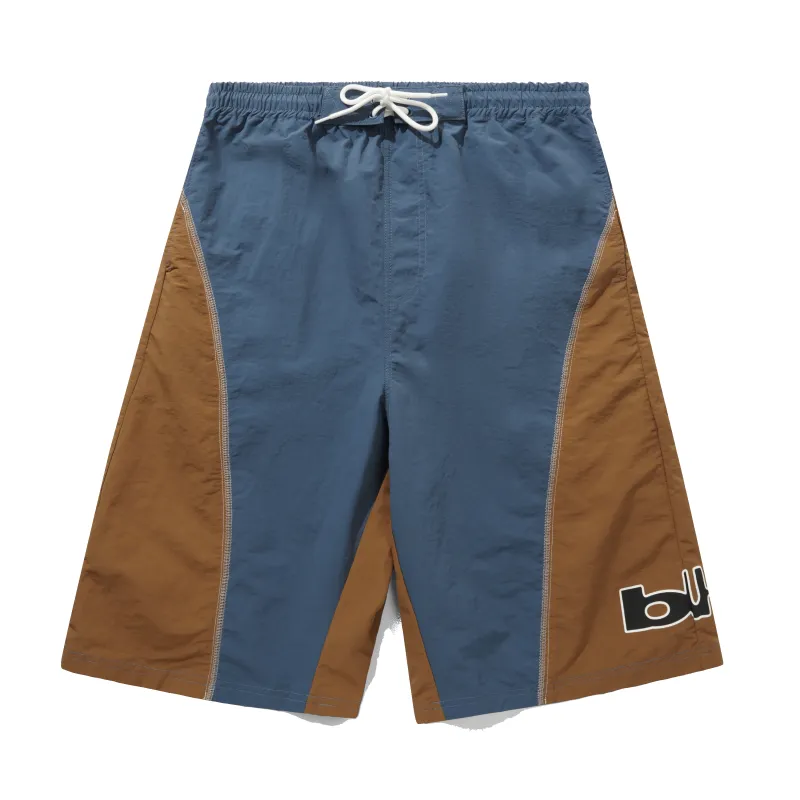 Arched Boardshorts, Brown / Navy made by Butter