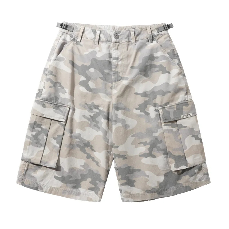 Cargo Shorts, Snow Camo made by Butter