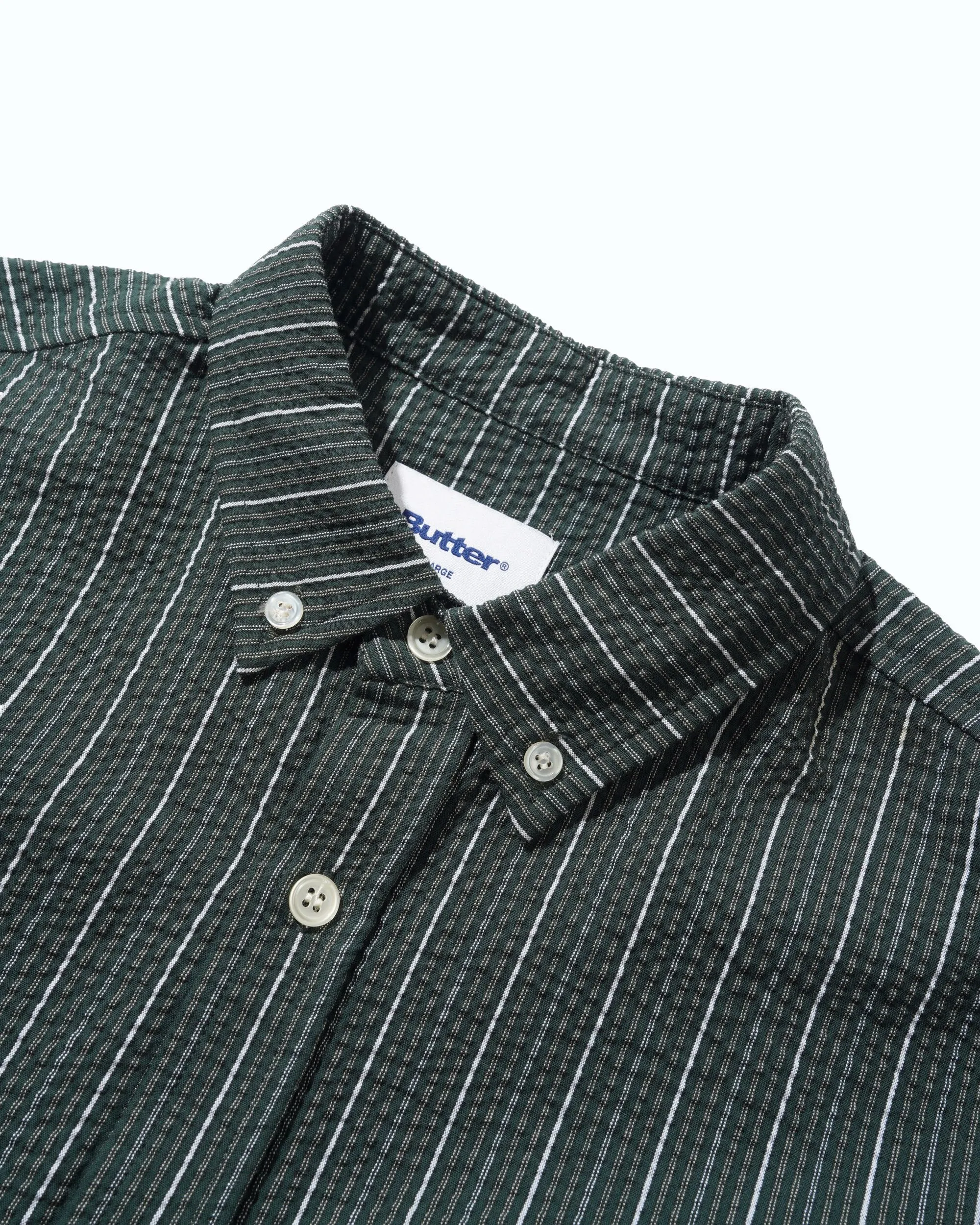 Seersucker Shirt, Forest sold by Butter product image thumbnail 3