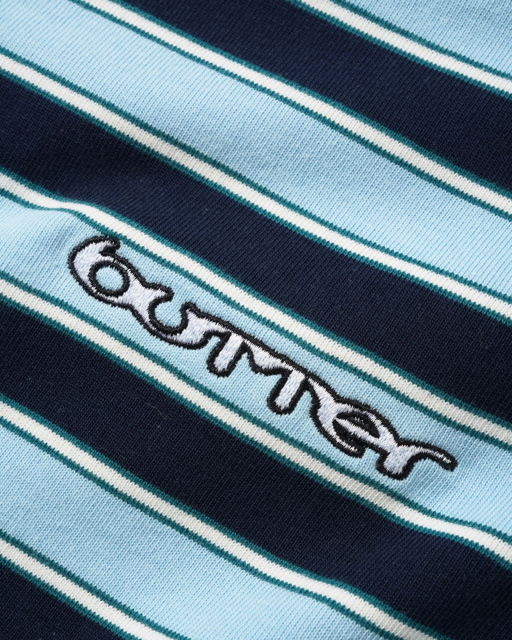 Witness Stripe Polo, Navy / Blue sold by Butter product image thumbnail 2