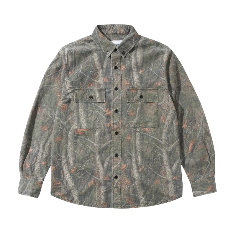 Yard Shirt, Forest Camo made by Butter