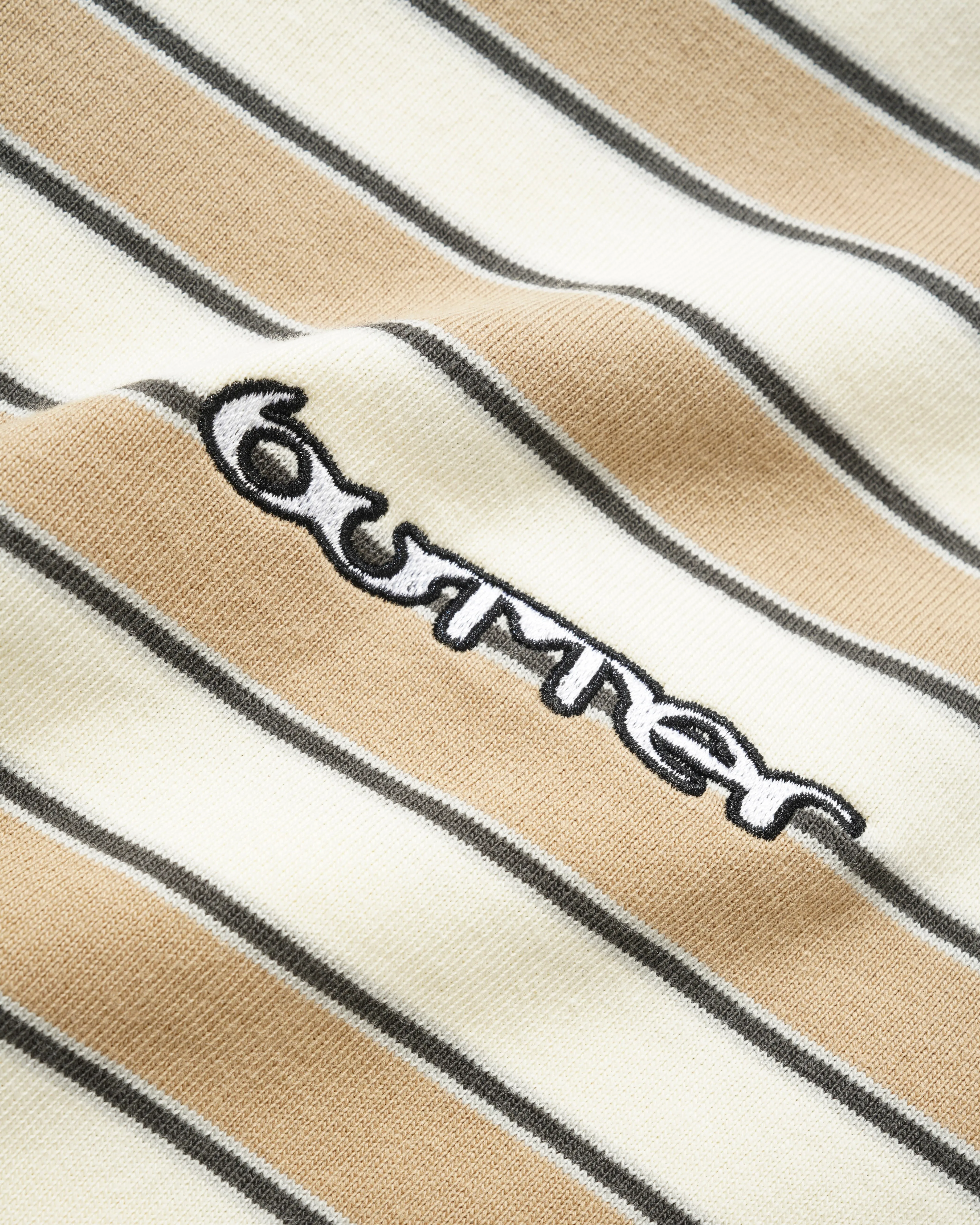 Witness Stripe Polo, Tan / Ivory sold by Butter product image thumbnail 2