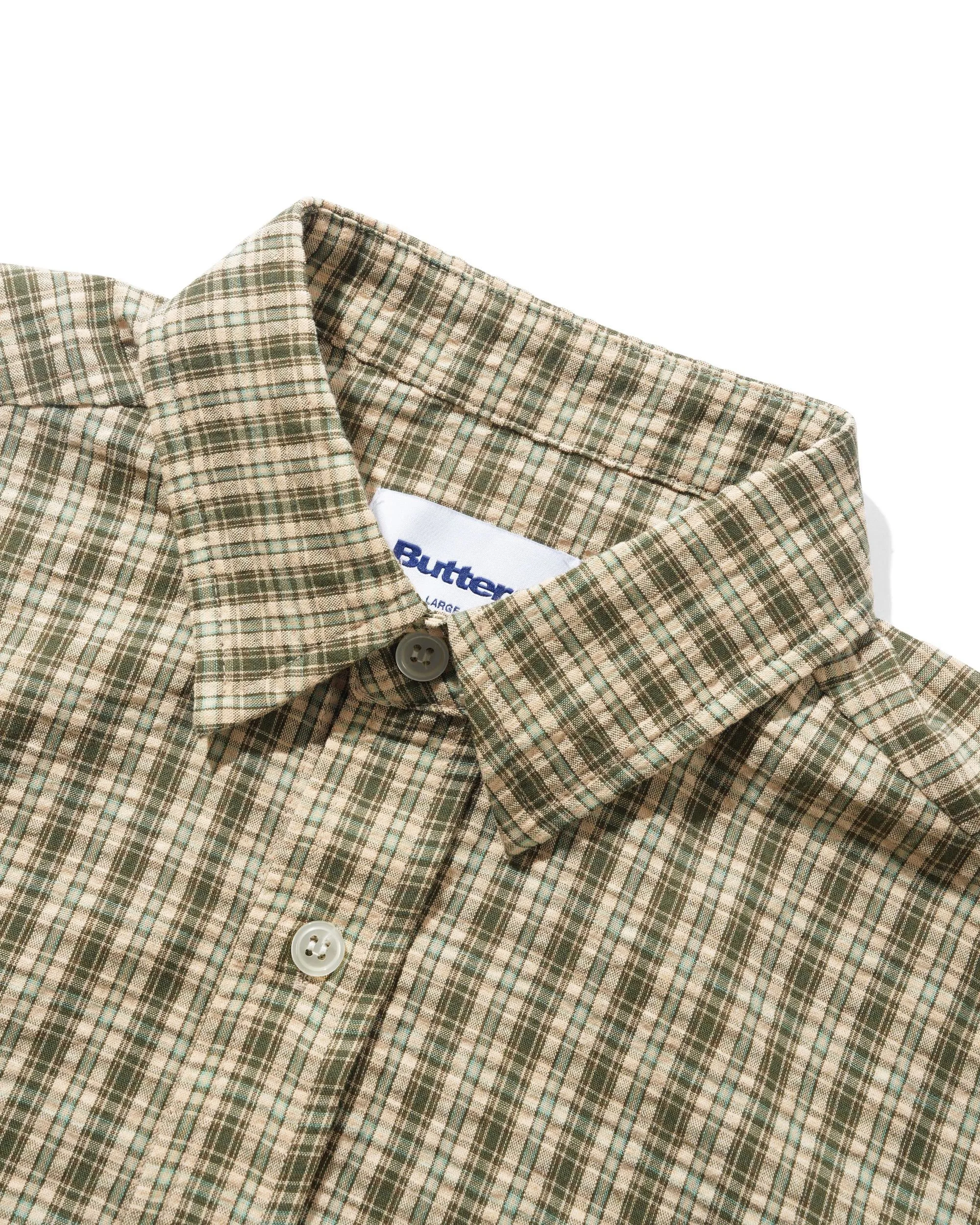Equipment S/S Shirt, Moss / Yellow sold by Butter product image thumbnail 2
