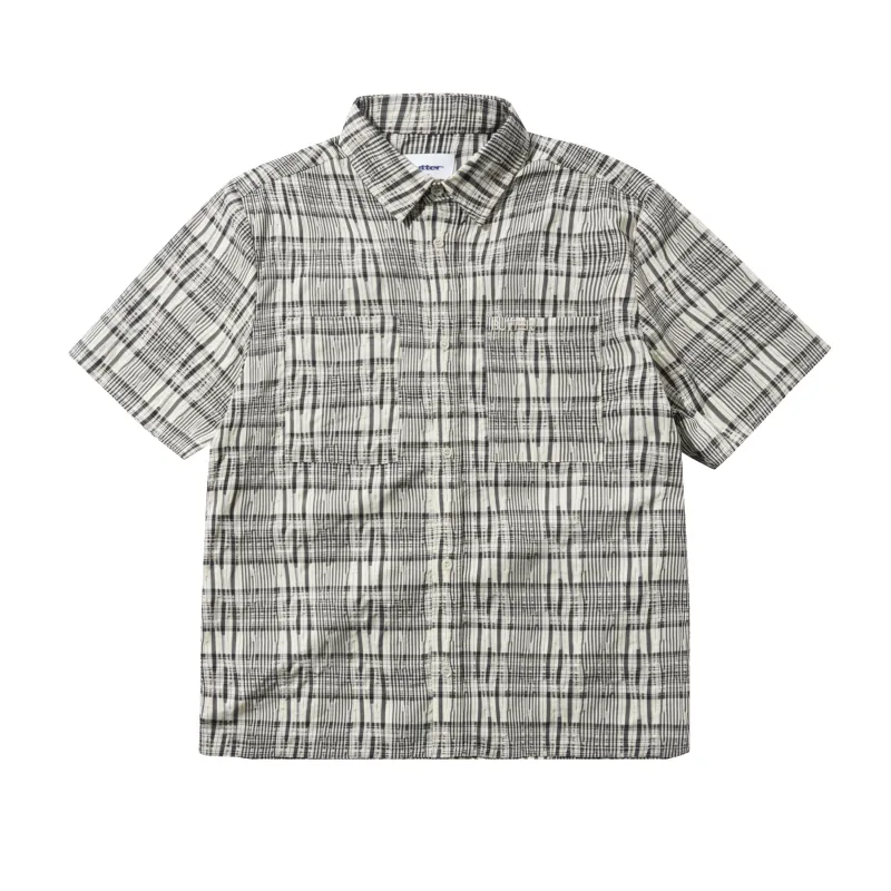 Spring S/S Shirt, Black / Cream made by Butter