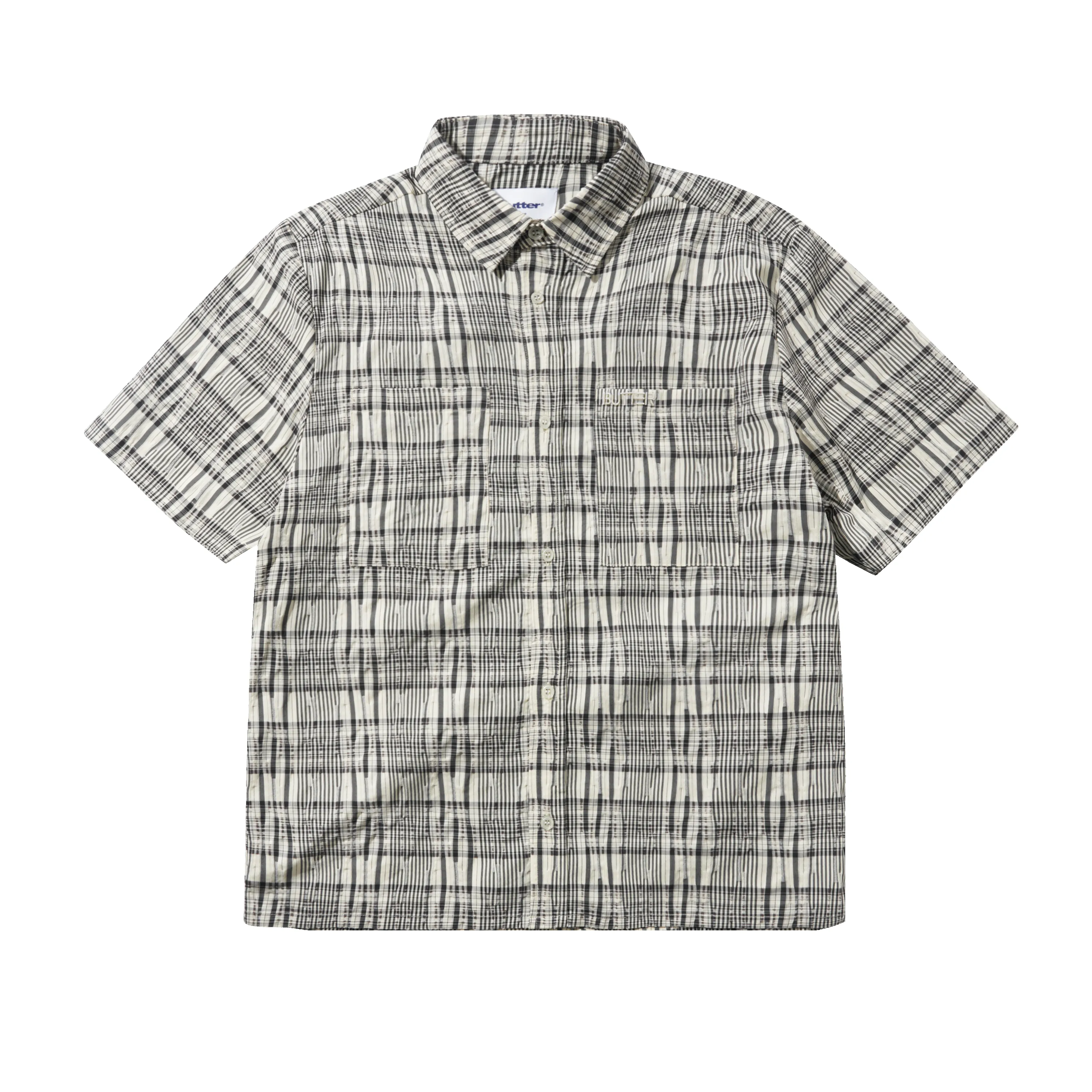 Spring S/S Shirt, Black / Cream sold by Butter