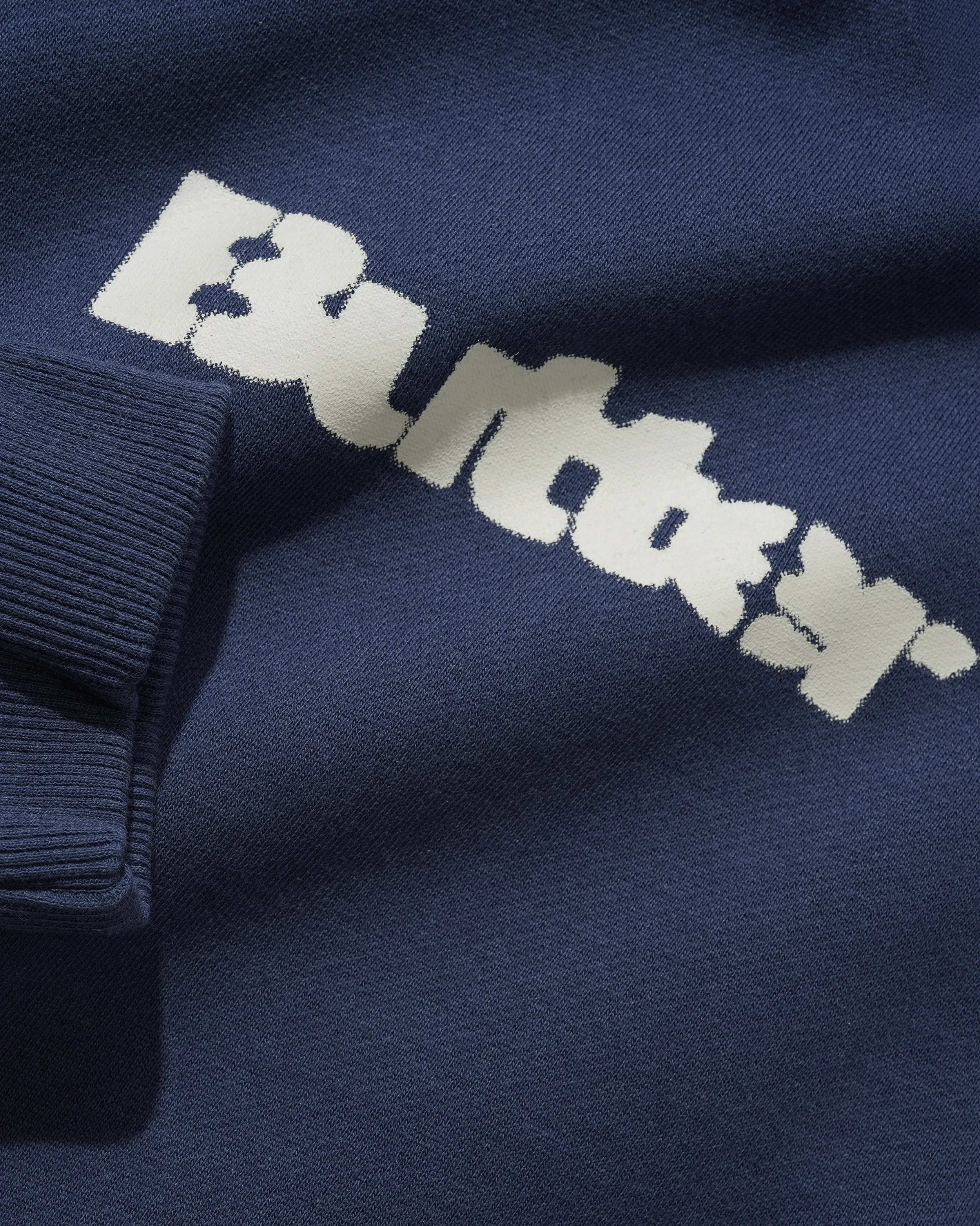 Stencil Logo Pullover Hood, Navy sold by Butter product image thumbnail 2