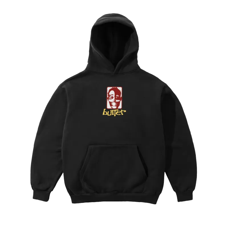 Bound Pullover Hood, Black made by Butter