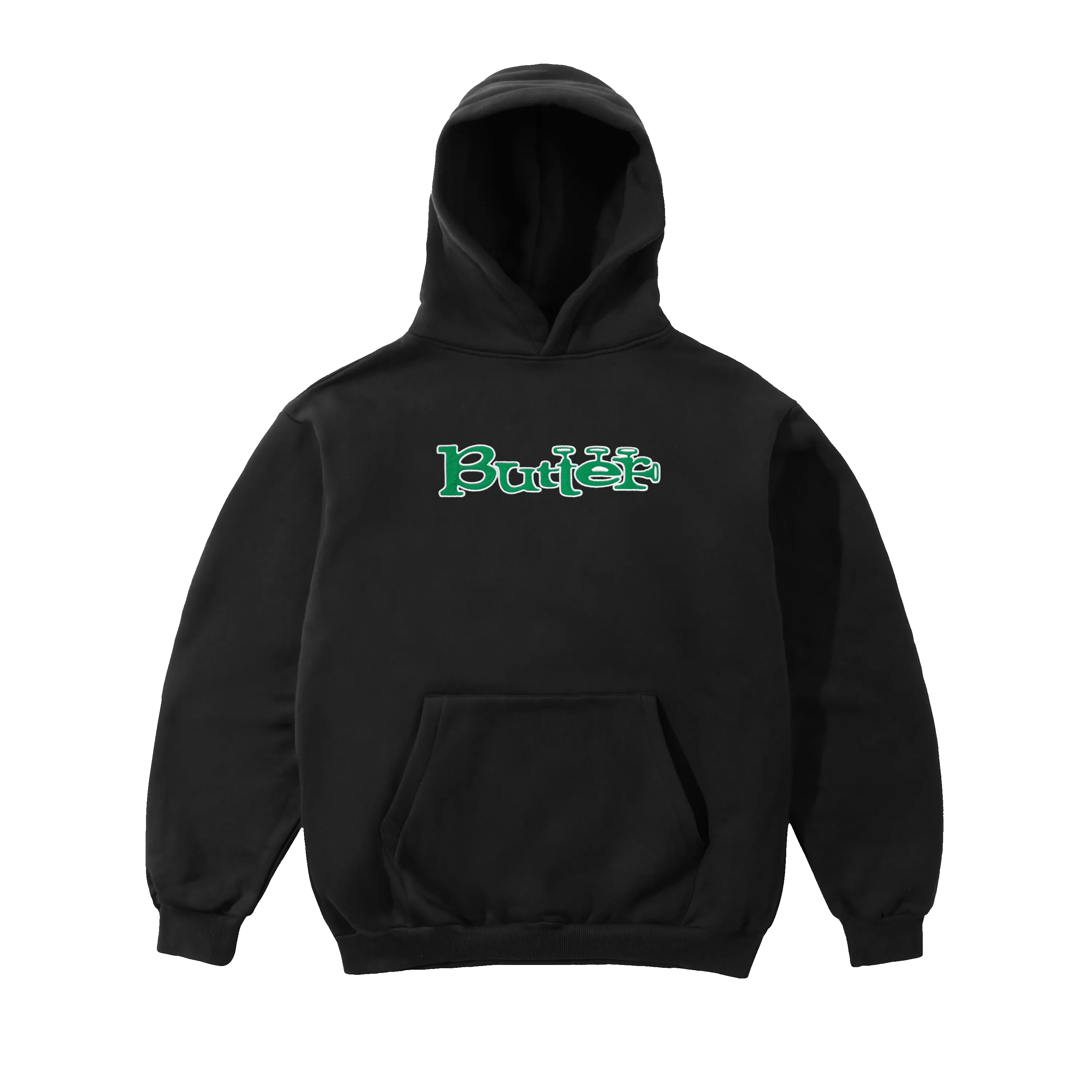 Trumpet Pullover Hood, Black sold by Butter