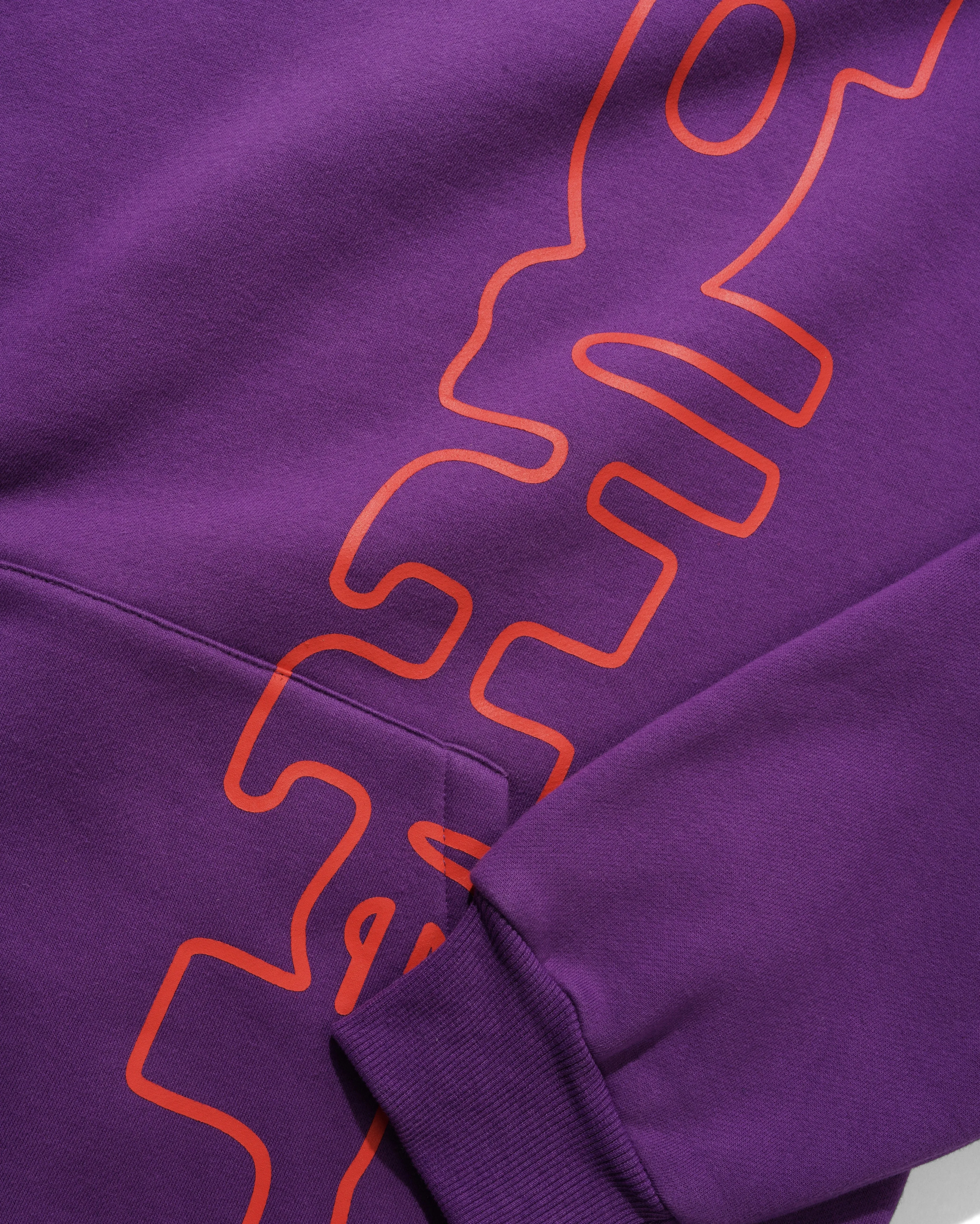 Warped Pullover Hood, Purple sold by Butter product image thumbnail 2