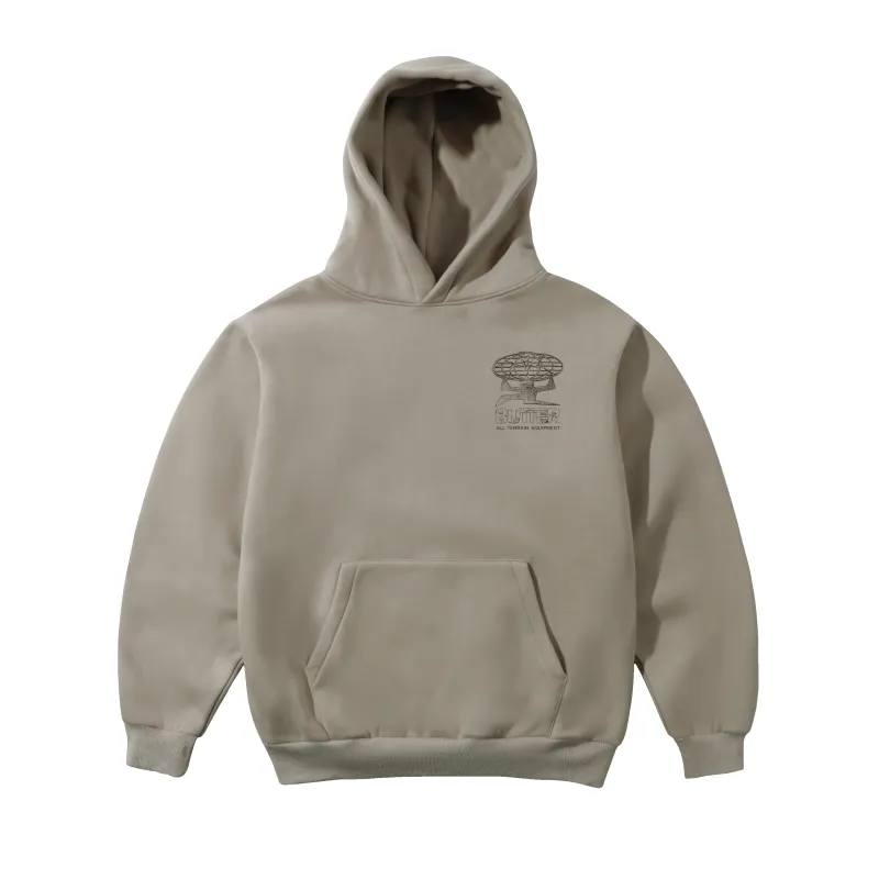 Terrain Pullover Hood, Stone made by Butter