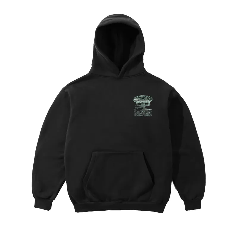 Terrain Pullover Hood, Black made by Butter