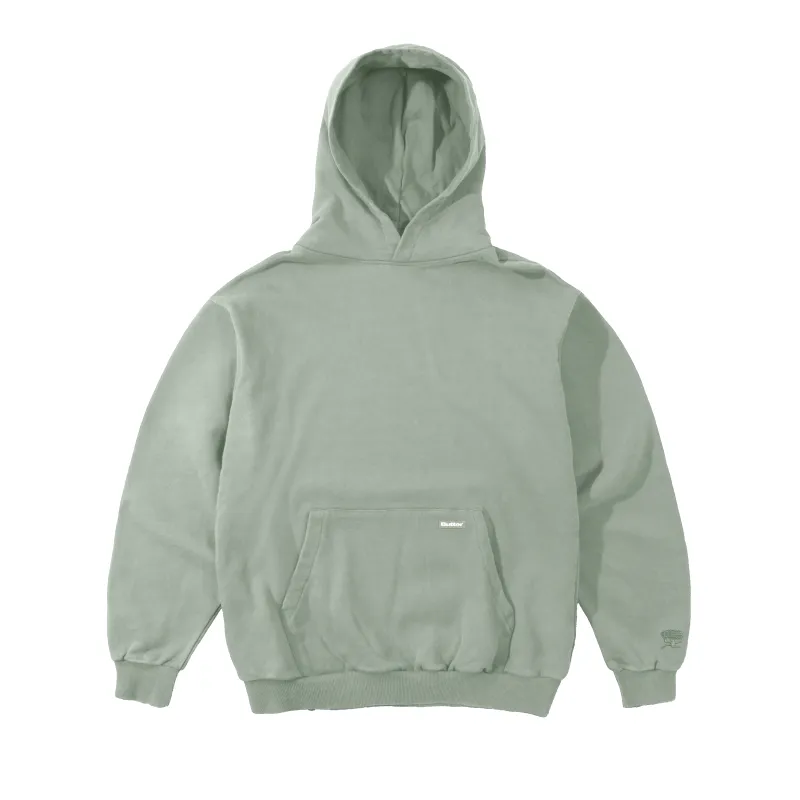 Basic Pullover Hood, Washed Dull Mint made by Butter