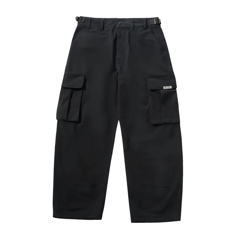 Cargo Pants, Washed Black made by Butter