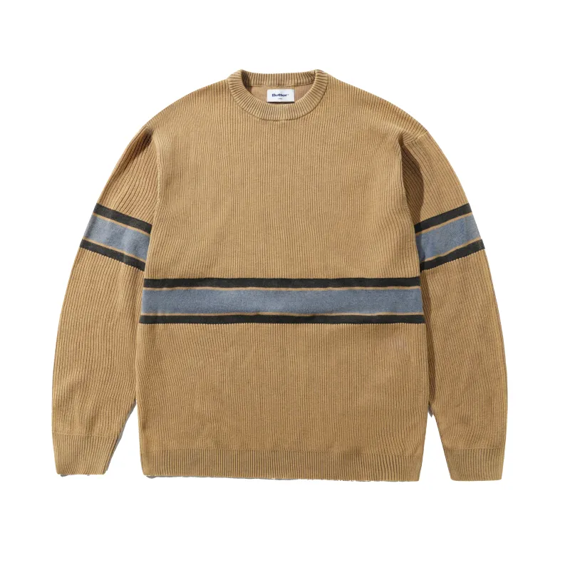 Break Knit Sweater, Washed Tan made by Butter
