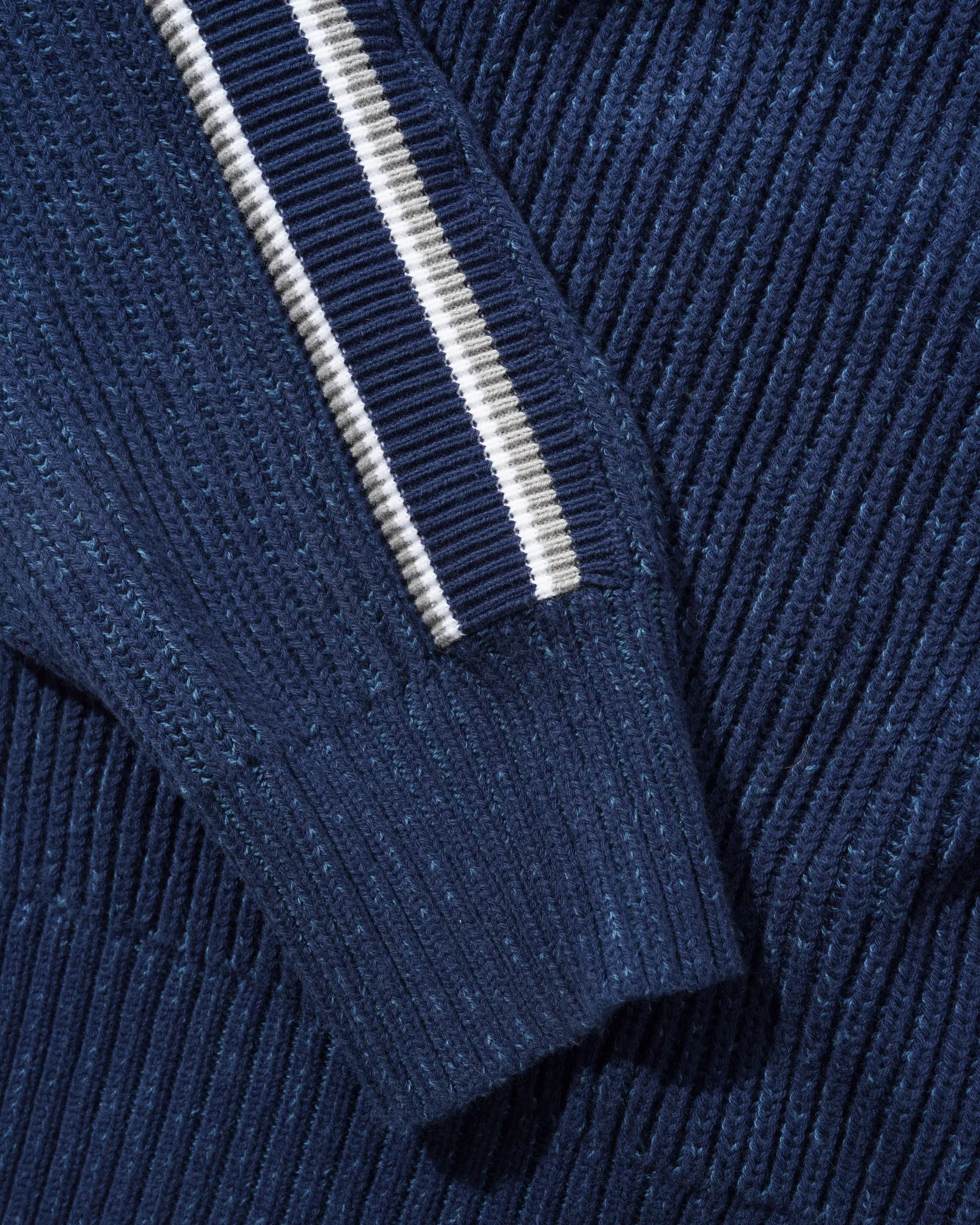 Club Zip-Thru Knit, Navy sold by Butter product image thumbnail 2