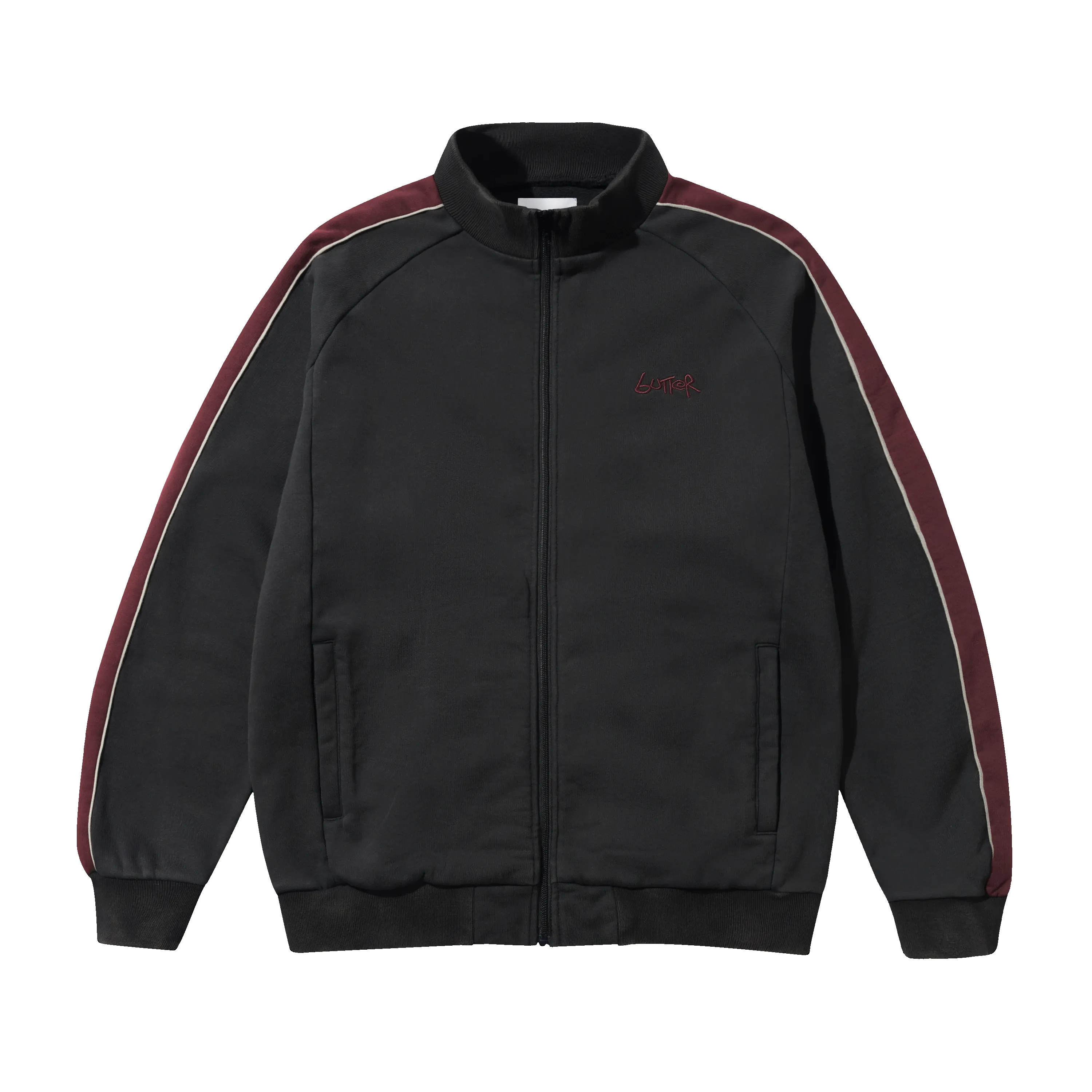 Abseil Fleece Jacket, Washed Black sold by Butter
