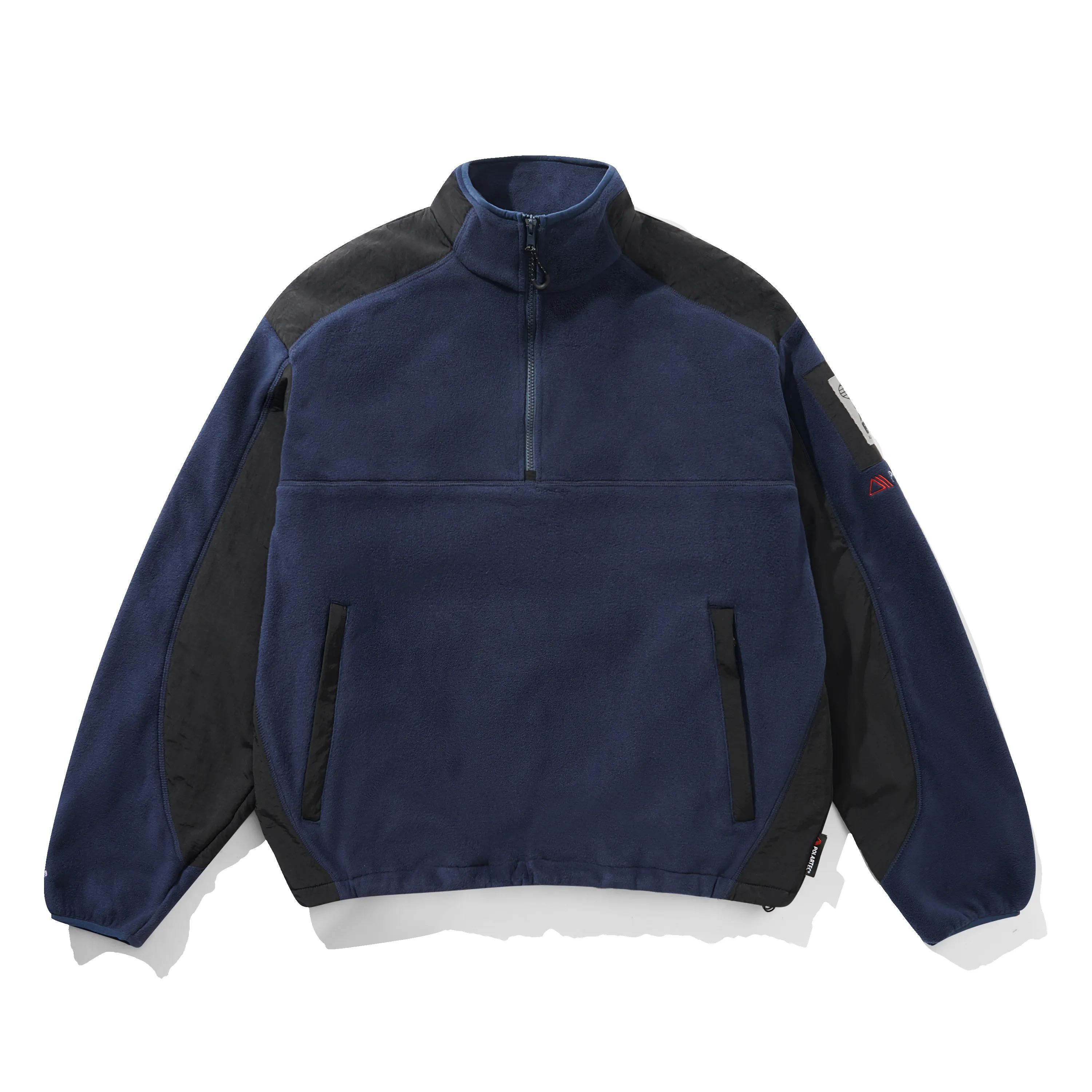 Polartec 1/4 Zip Pullover, Navy sold by Butter