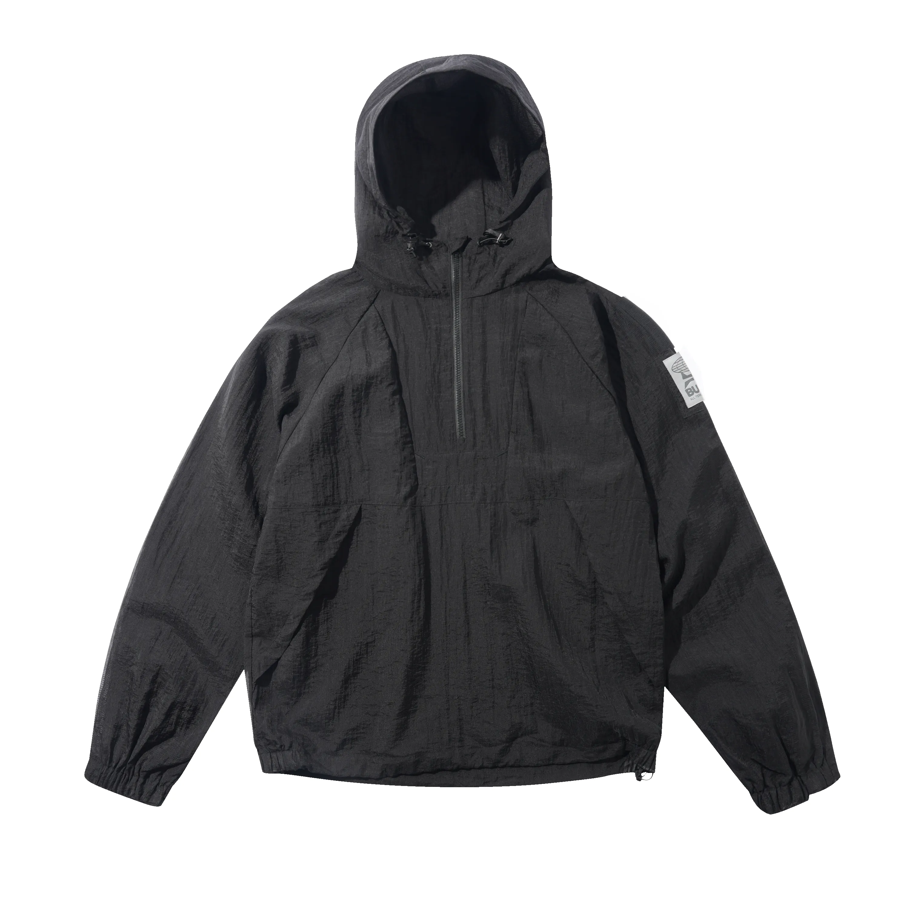 Fine Mesh Anorak, Black sold by Butter