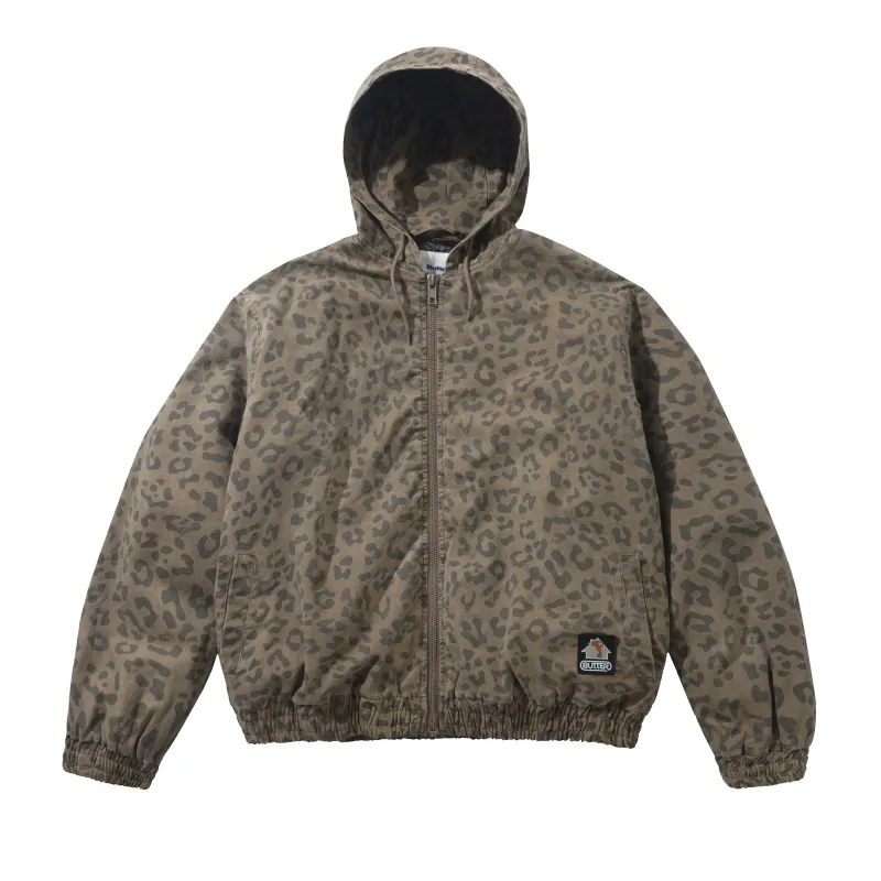Insulated Work Jacket, Leopard made by Butter