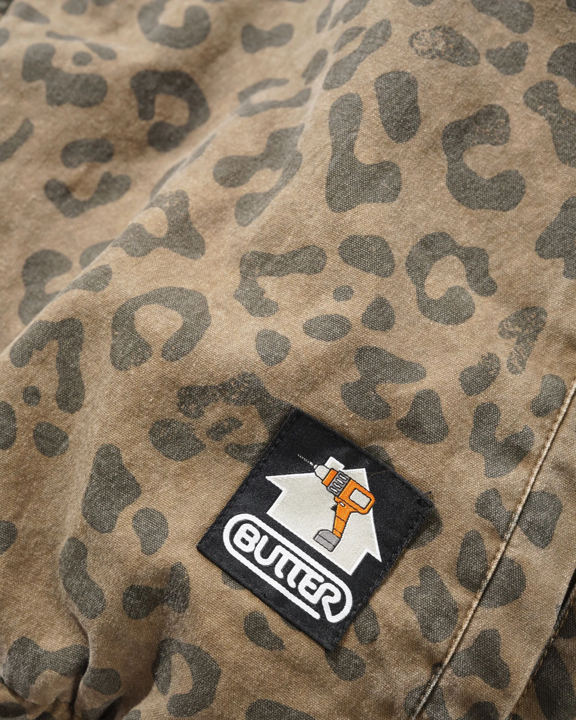 Insulated Work Jacket, Leopard sold by Butter product image thumbnail 2