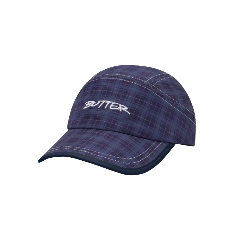 Trace 4 Panel Cap, Plaid made by Butter