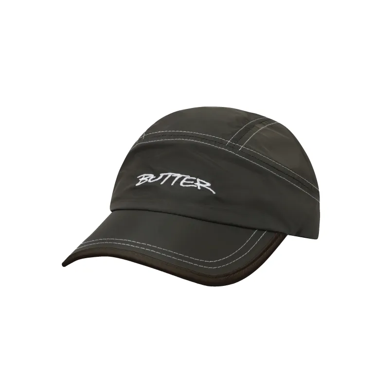 Trace 4 Panel Cap, Olive made by Butter