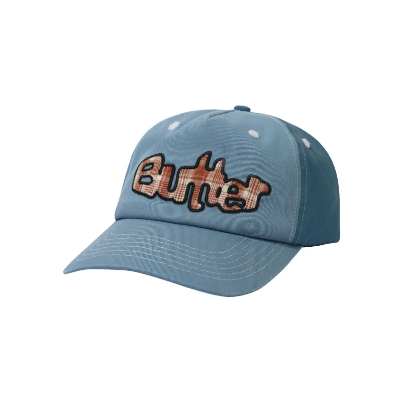 Stretch 5 Panel Cap, Washed Slate made by Butter