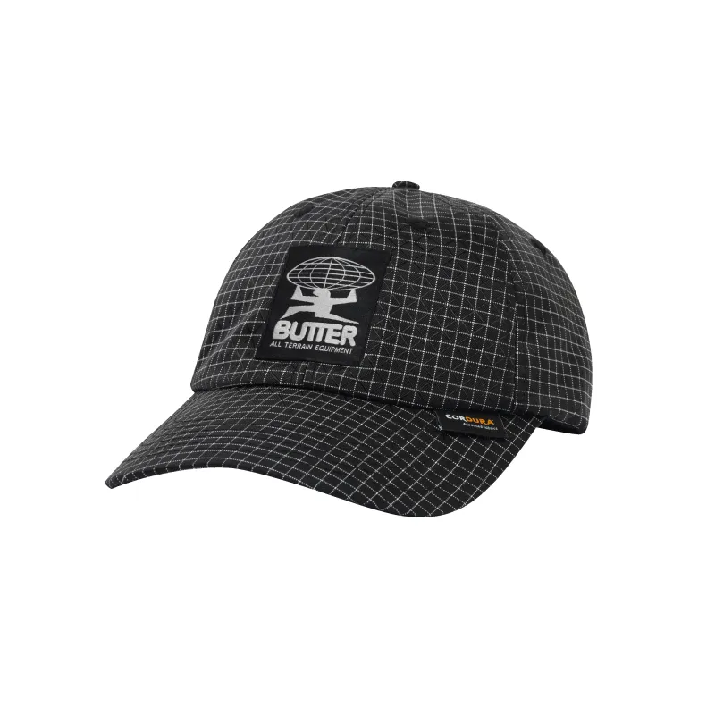 Cordura Terrain 6 Panel Cap, Black made by Butter