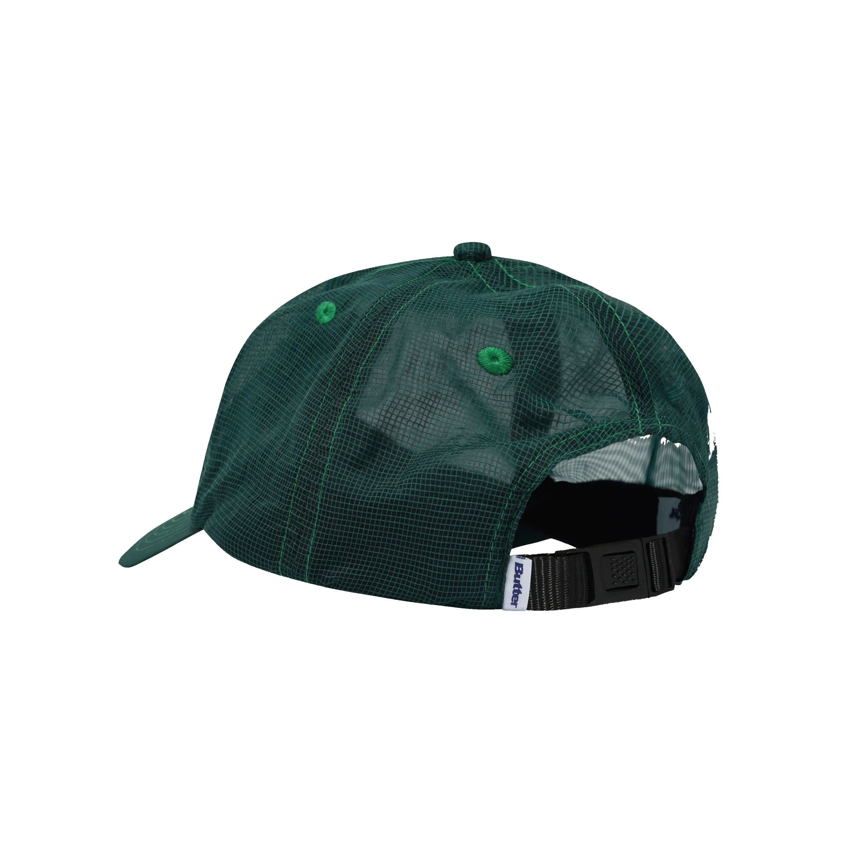 Terrain Fine Mesh 6 Panel Cap, Green sold by Butter product image thumbnail 2