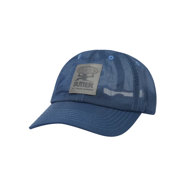 Terrain Fine Mesh 6 Panel Cap, Sky made by Butter