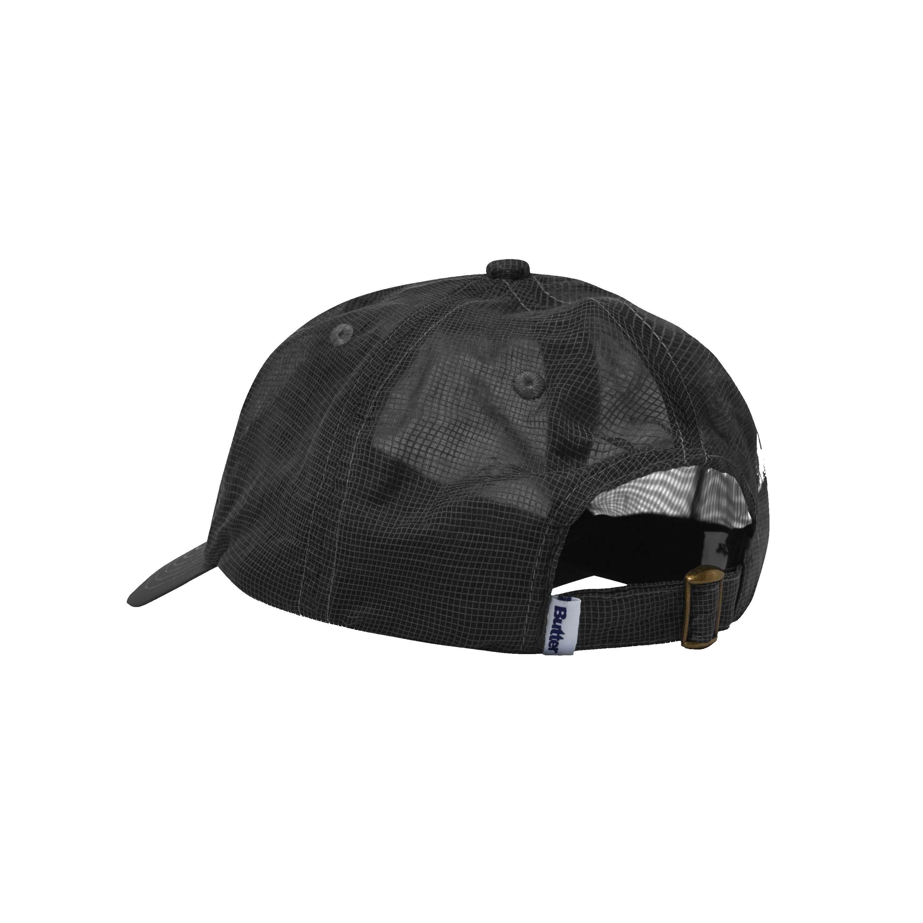Terrain Fine Mesh 6 Panel Cap, Black sold by Butter product image thumbnail 2
